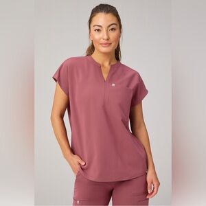 FABLETICS | Evolve Oversized Scrub Top | PINK | L
